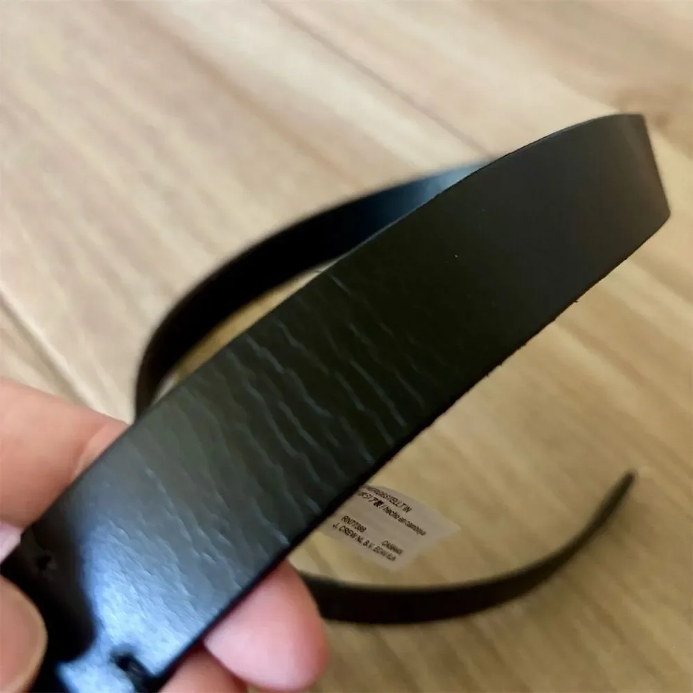 J. Crew Factory Kids Black Leather Belt Size M